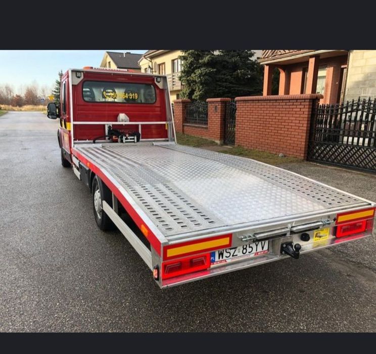 Zabudowa autolaweta autozabudowa stal alu