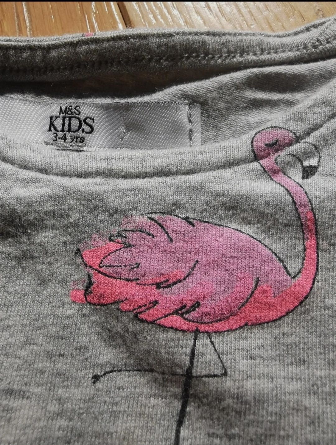 Sukienka asymetryczna flamingi M&S Collection r. 104