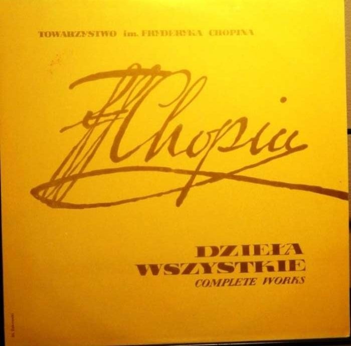 Chopin - Etiudy op 10 - Czarna płyta winylowa