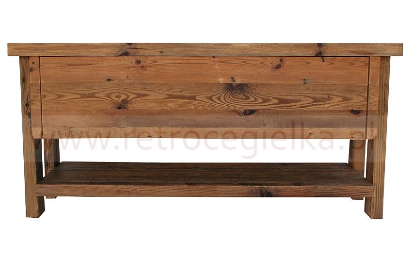 Szafka łazienkowa - stare drewno sosnowe