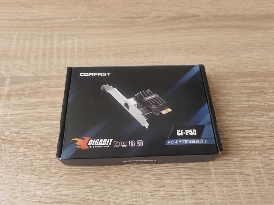 5 Gbit Realtek LAN PCI-Express сетевая карта Comfast