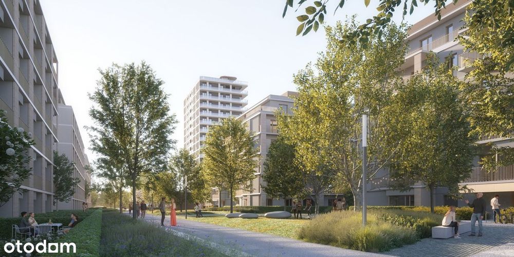 2-pokojowe mieszkanie 42m2 + ogródek Bezpośrednio