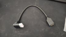 Kątowy przedłużacz displayport 1.4 8k 60hz