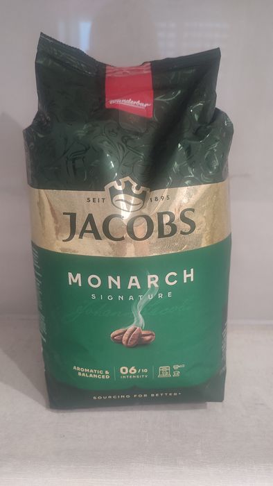 Кава в зернах jacobs monarch