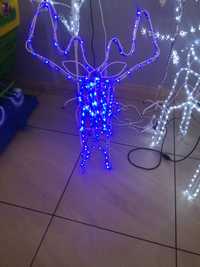Renifer LED świąteczne