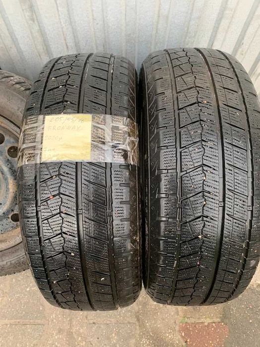 шини скати колеса 205 55 16 FronWay 2020 p 7.5 mm 7.0 mm  4 шт зима