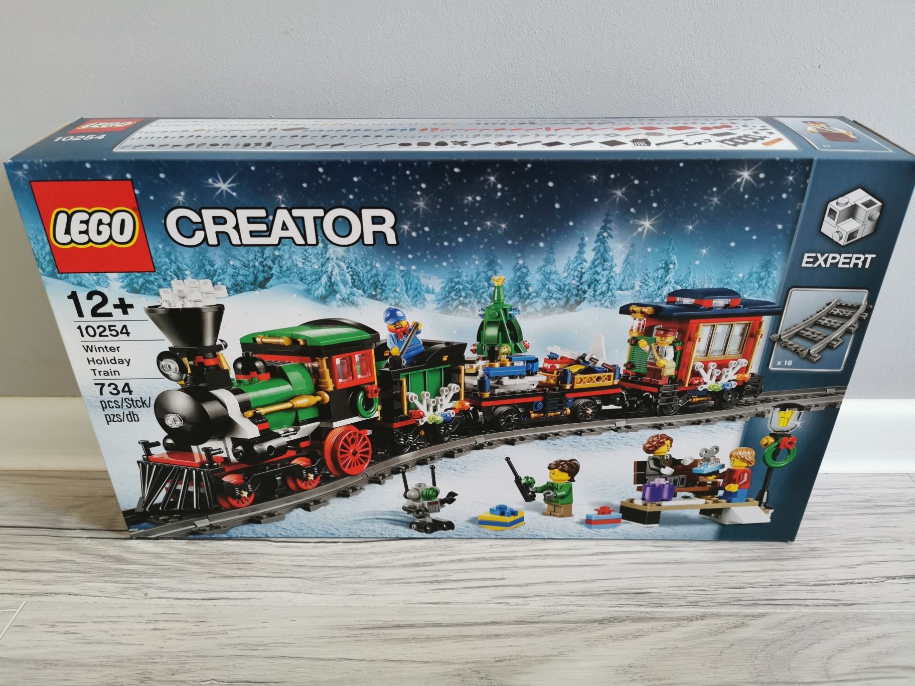 Lego Creator 10254 Pociąg świąteczny Nowy Ideał