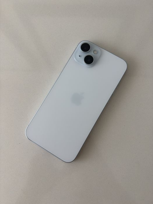 Apple iPhone 15 Plus 128GB 99% “ azul claro “ + carregador original