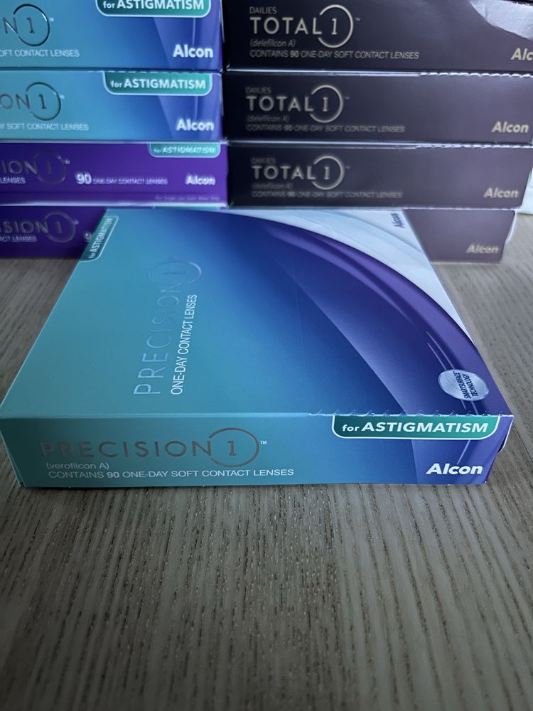 Soczewki kontaktowe Precision1 for Astigmatism