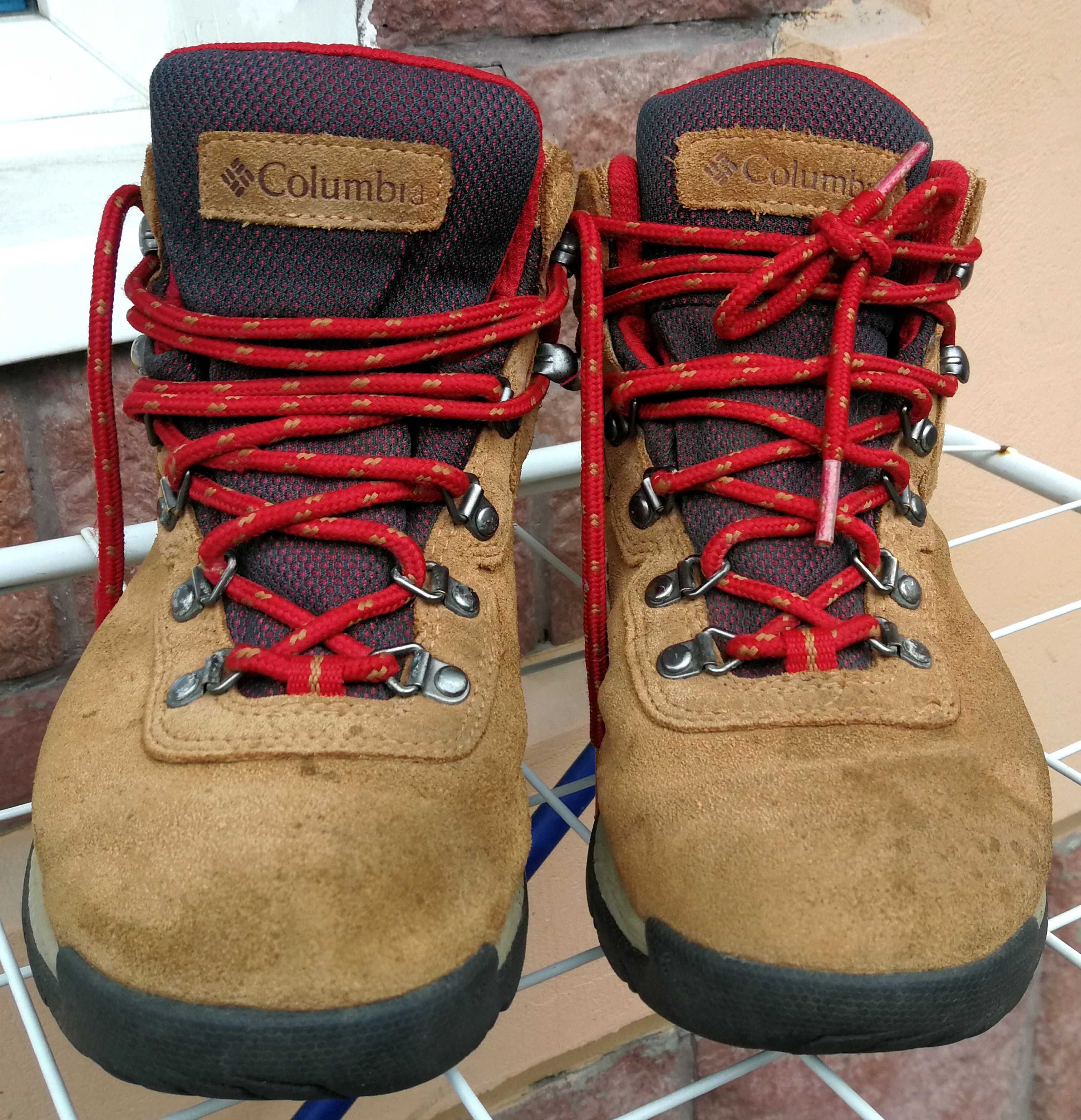 Шкіряні черевики Columbia Newton Ridge Plus Waterproof оригінал