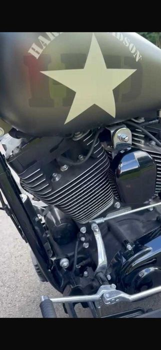 Harley Softail Slim S 110 Green Denim Nacional