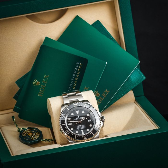 Rolex Sea Dweller 40 czarna tarcza