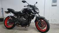 YAMAHA MT-07 ice fluo