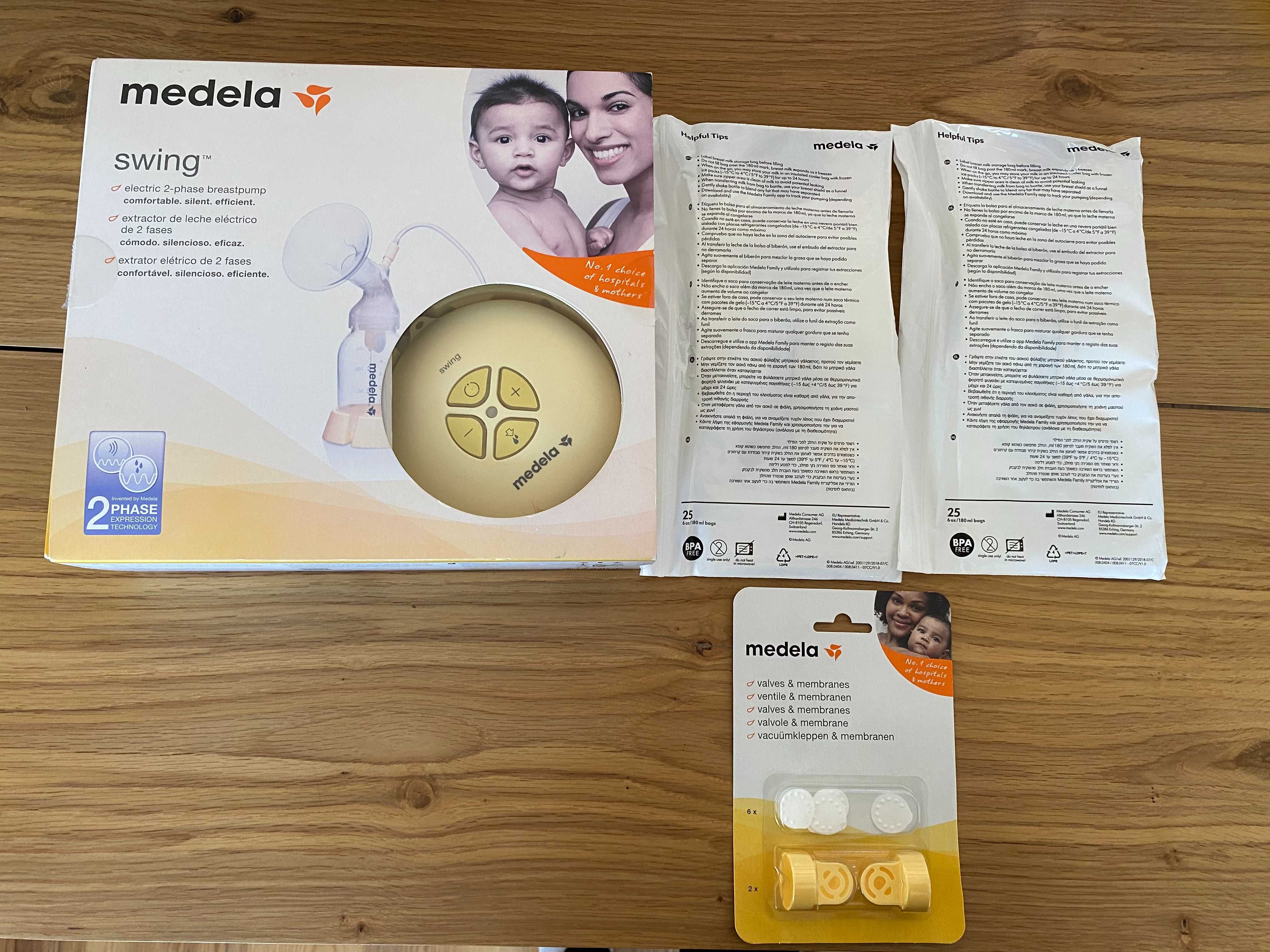 Bomba Tira Leite Medela Swing - Excelente Oportunidade! +EXTRAS