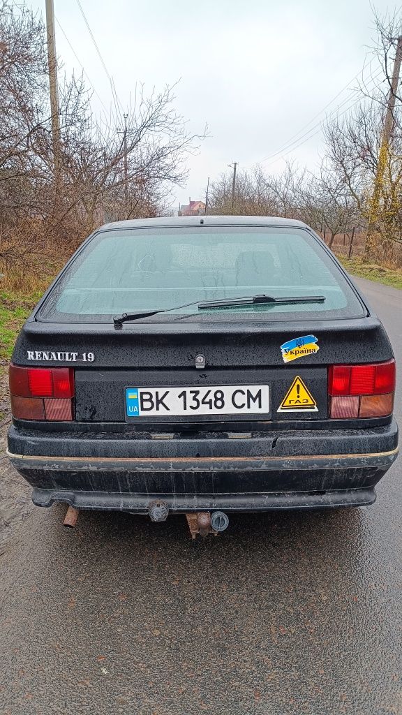 Продам Renault 19, 1991 рік, бензин/газ, на ходу