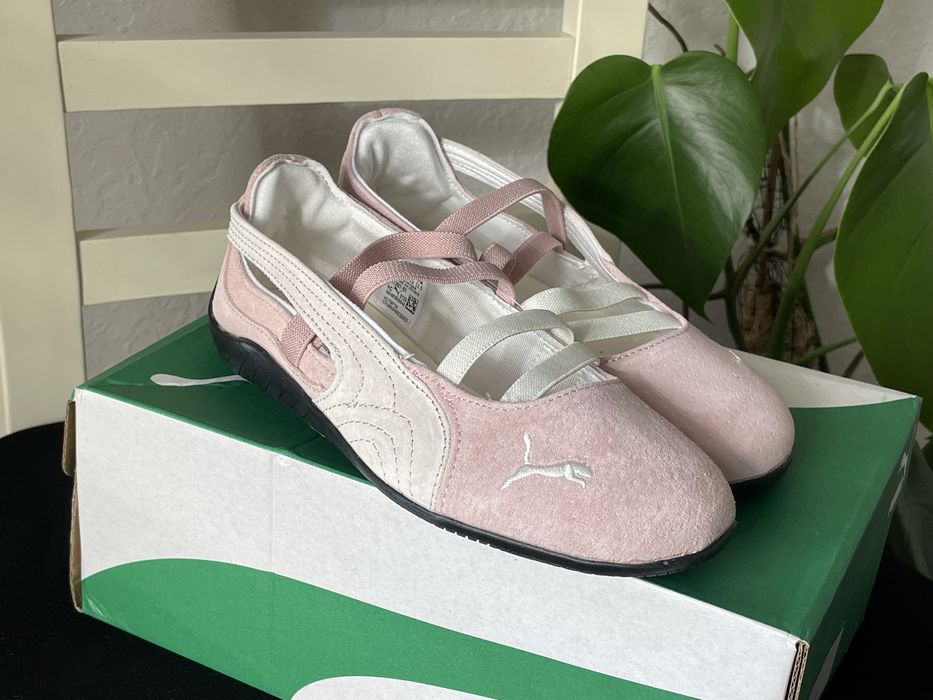 Балетки Puma Ballet Sneakers Pink/White 36 розмір