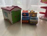 Playmobil 123  garaz smieciarka wywrotka