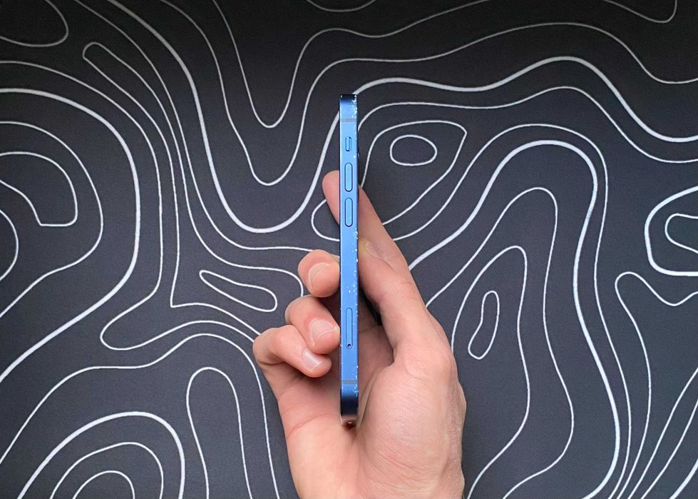 Самый дешевый iPhone 12 MINI - 64 гб - NEVERLOCK - 87% АКБ - BLUE