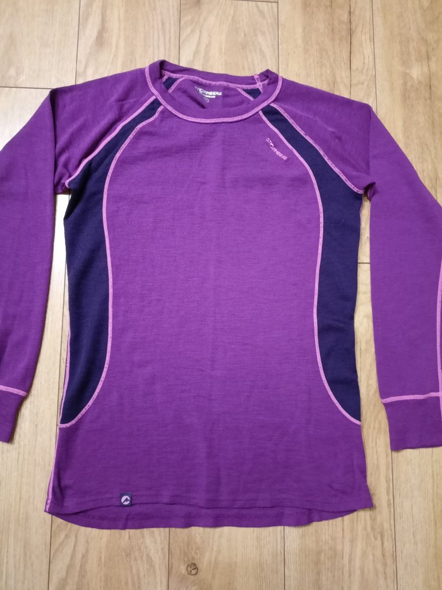 Stormberg XL 42, Śliczna koszulka bluzka wełniana Wool Wełna