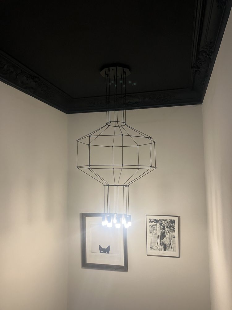 Designerska lampa Wireflow Vibia sklep 10tys jak nowa