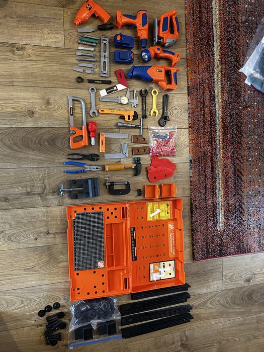 Zestaw narzedzi mały warsztat dla dzieci zabawki