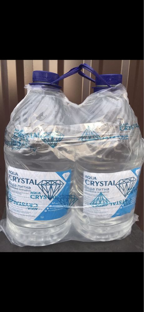Адресная доставка Питьевой Воды AQUA CRYSTAL Питна Очищена Вода