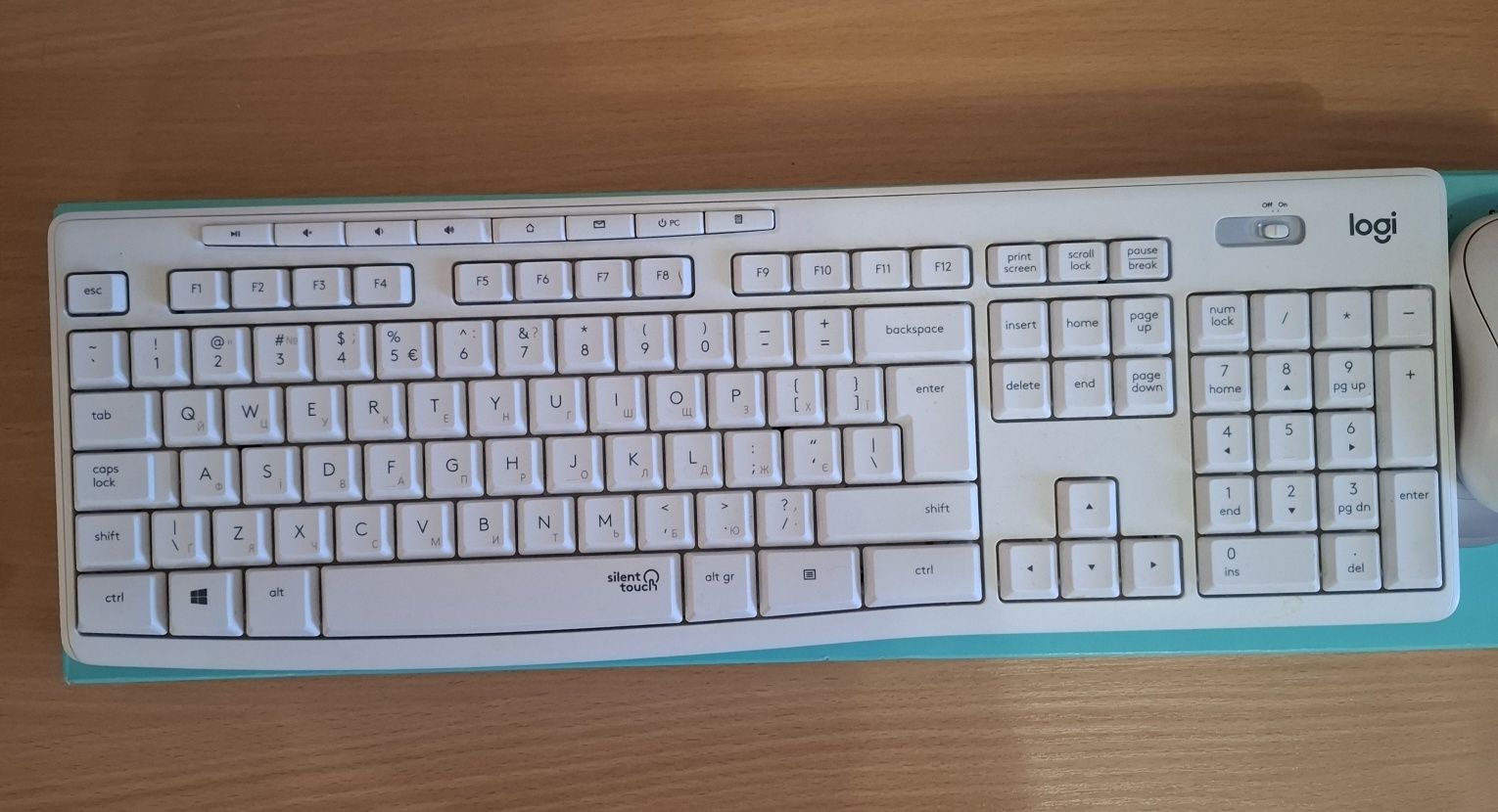 Клавиатура + мышь Logitech MK295