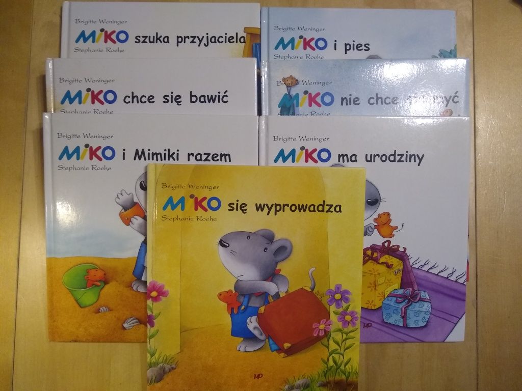 Miko i mimiki - Weninger i Roehe - 7 książeczek