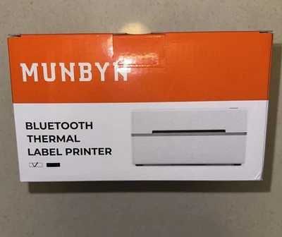 Принтер етикеток для доставки MUNBYN 4x6 з Bluetooth-термопринтером