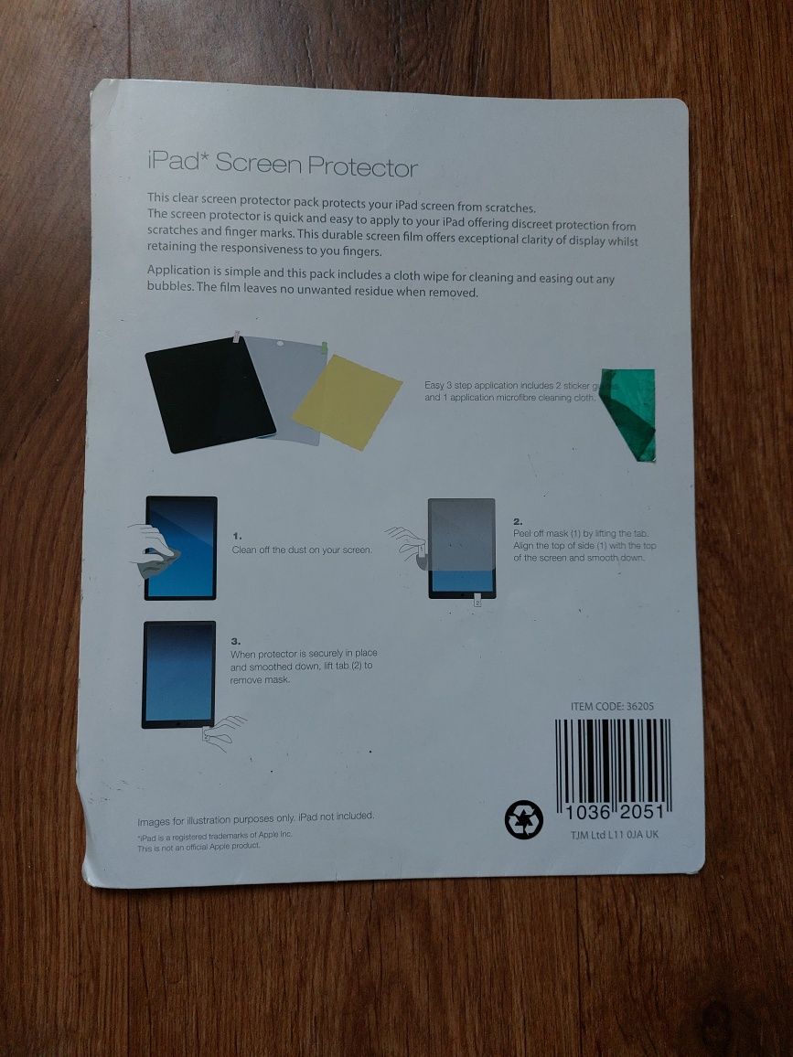 Защитная плёнка IPad screen protector