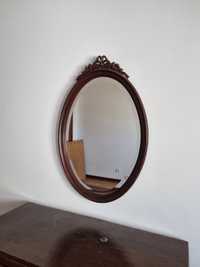 Espelho madeira antigo vintage
