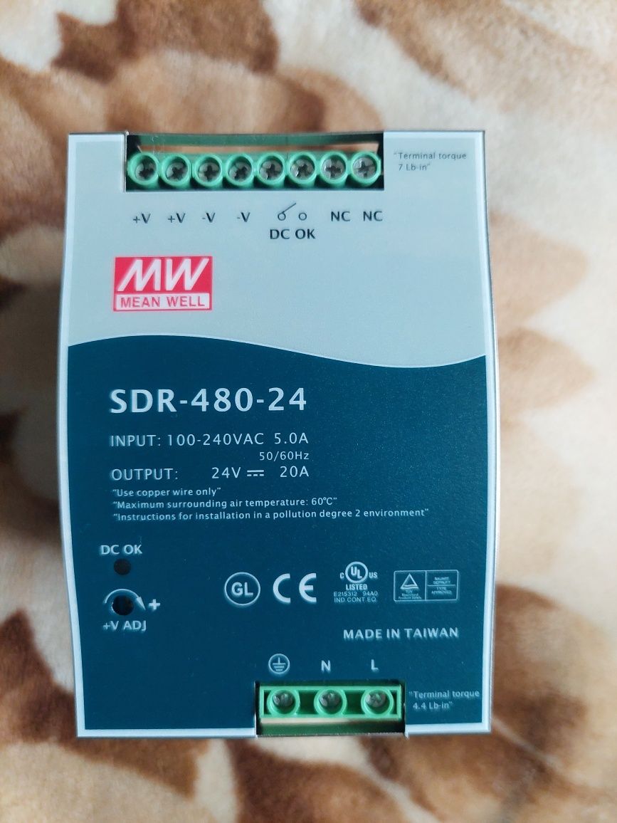 Блок живлення SDR-480-24