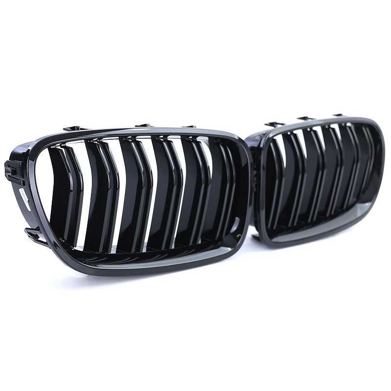 Grelhas Frontais Duplas BMW Série 5 F10/F11 Preto Brilhante