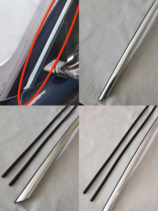 Уплотнитель БМВ е38,передний, новый, на хром модинг