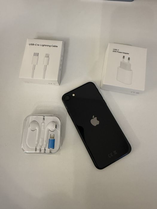 iPhone SE 2020 64gb Midnight Stan Idealny Nowa Bateria 100%