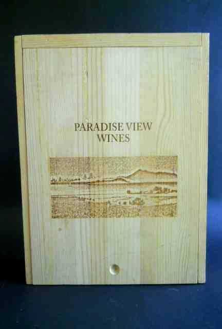 Коробка-ящик для бутылок из дерева PARADISE