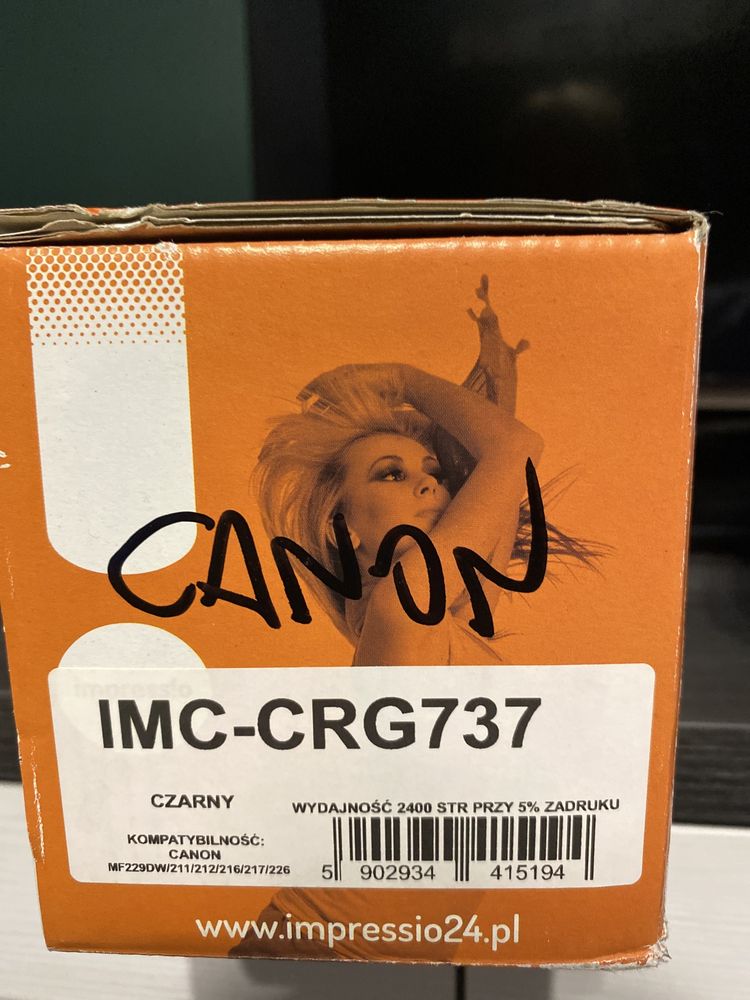 Toner IMC-CRG737 zamiennik CANON czarny