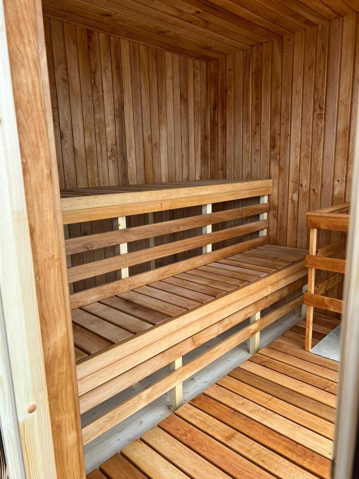 Modern Sauna Ogrodowa + Grill House Relax Room