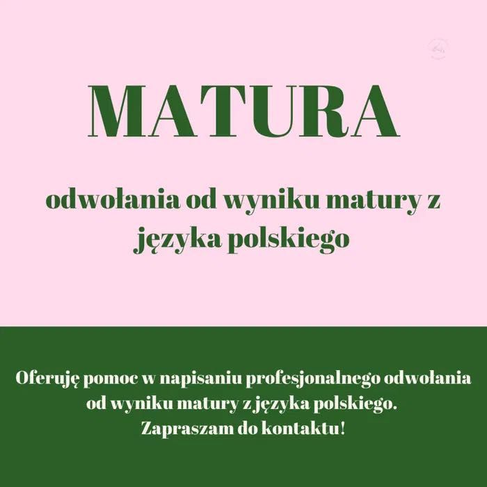 ODWOŁANIE Poprawka język polski korepetycje