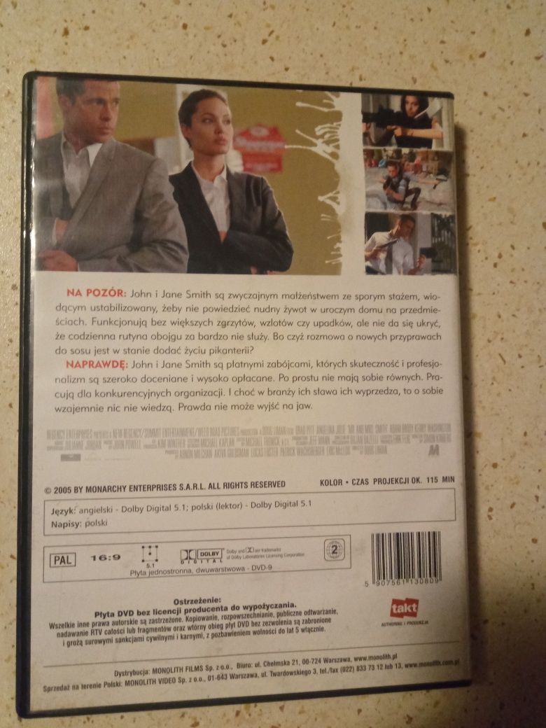 Film dvd Mr&Mrs Smith