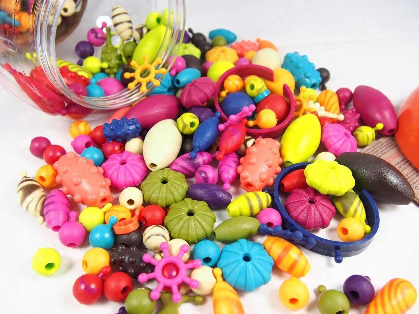 Koraliki do biżuterii 500 el. B.Toys