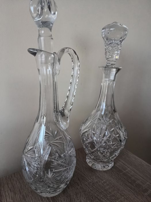 Karafki kryształowe