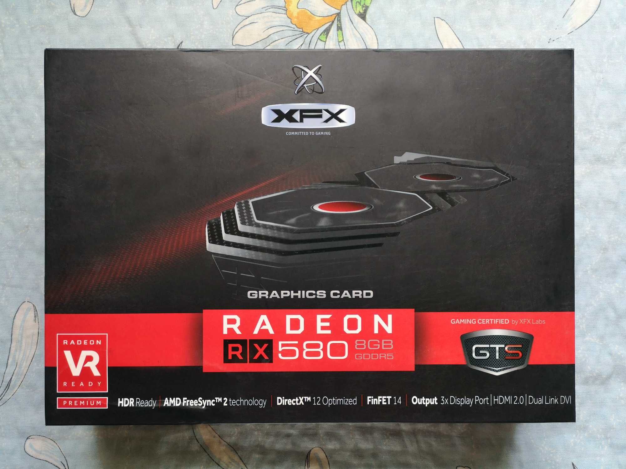 Відеокарта  XFX Radeon RX 580 GTS XXX Edition  (RX-580P8DFD6)