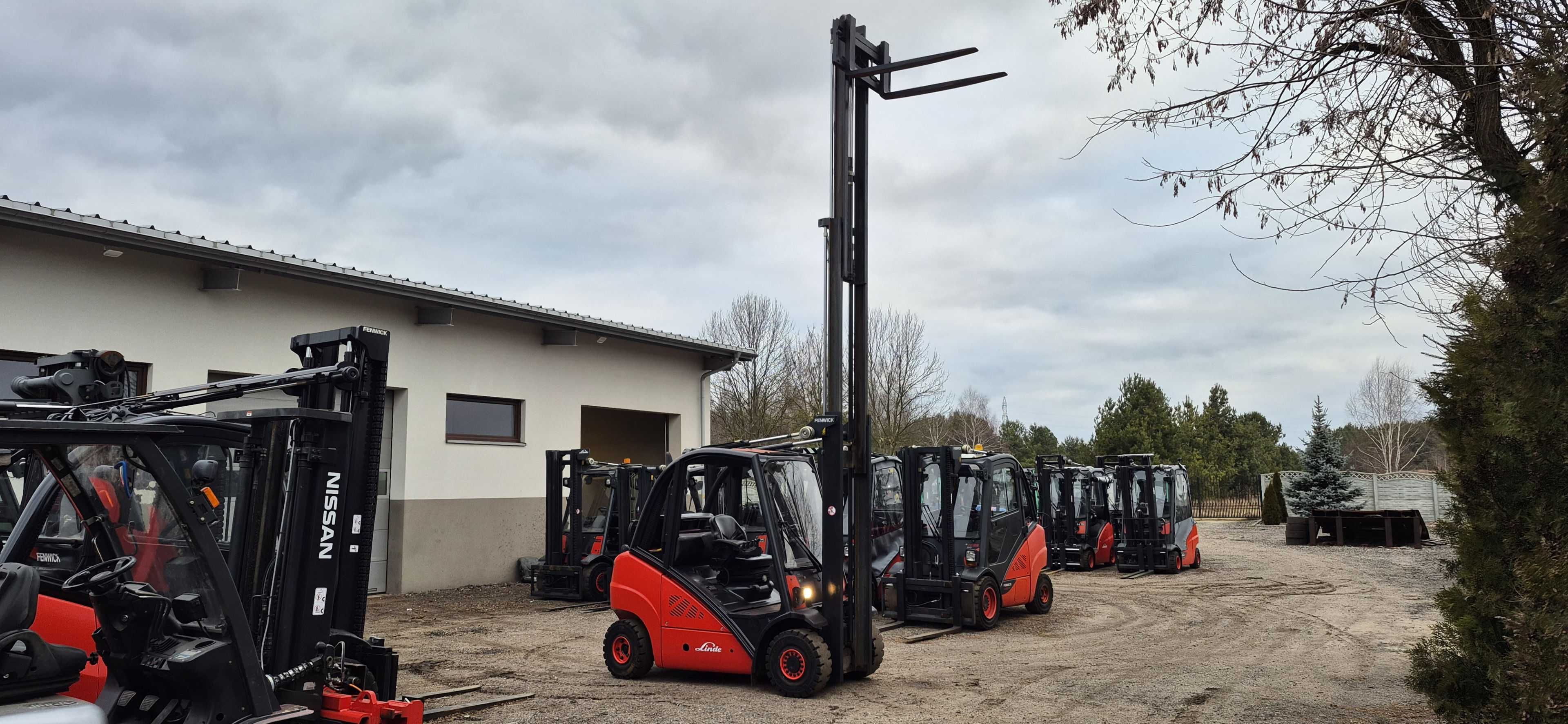 Linde H25T - Triplex 5.50m - Tylko 4300 mth - 4 sekcje - Super Stan.
