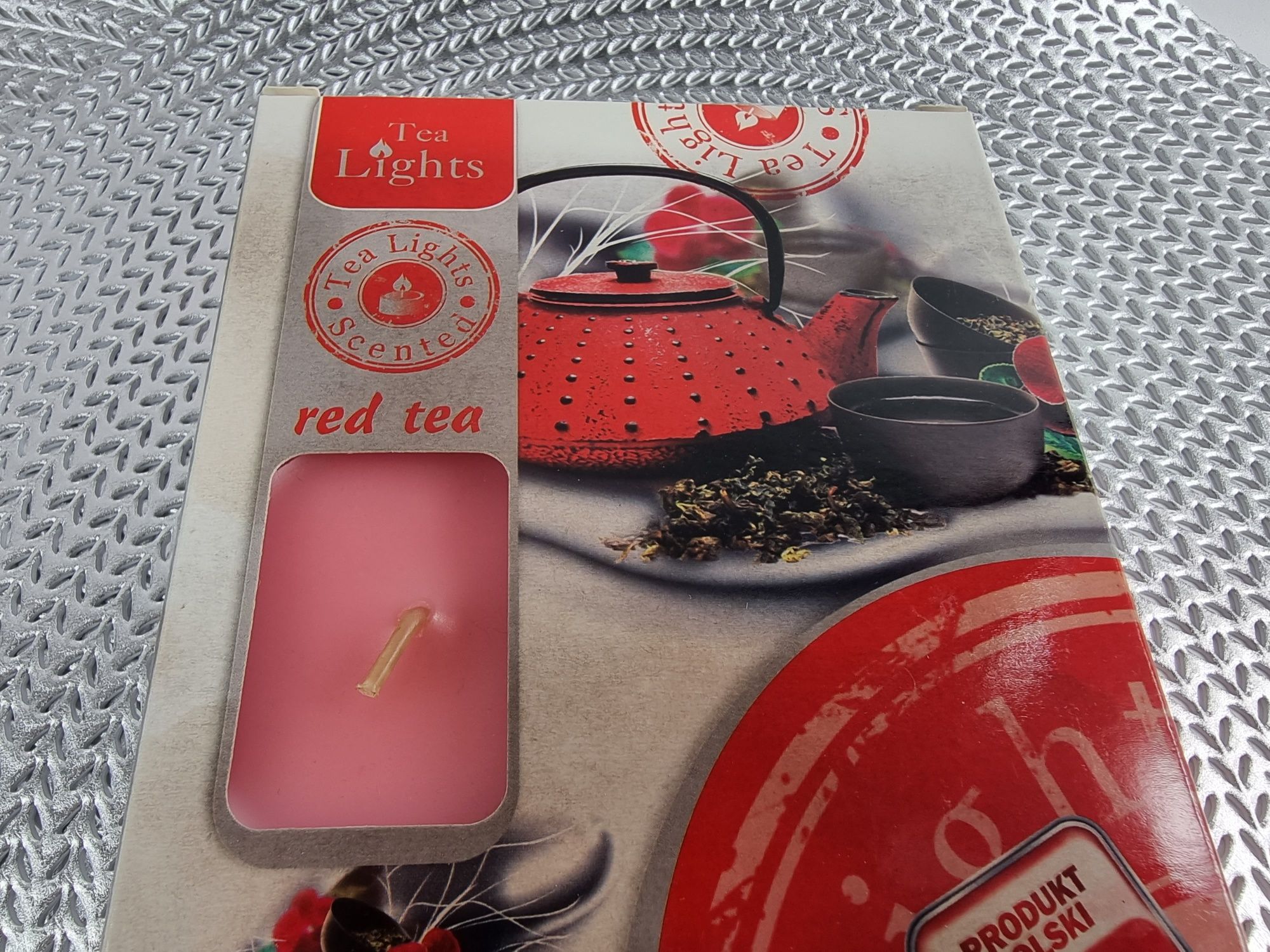 Podgrzewacze Zapachowe tealight czerwona herbata świece Zapachowe