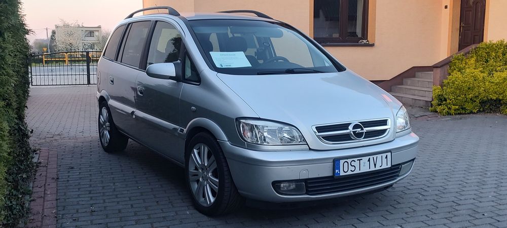 Opel Zafira A lift 2004r 2.0DTI, zamiana na golf 4 1.8t