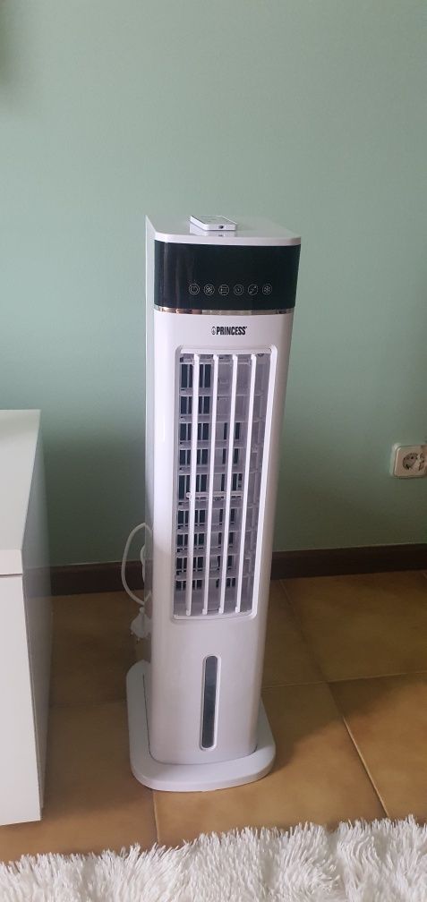Climatizador usado uma vez