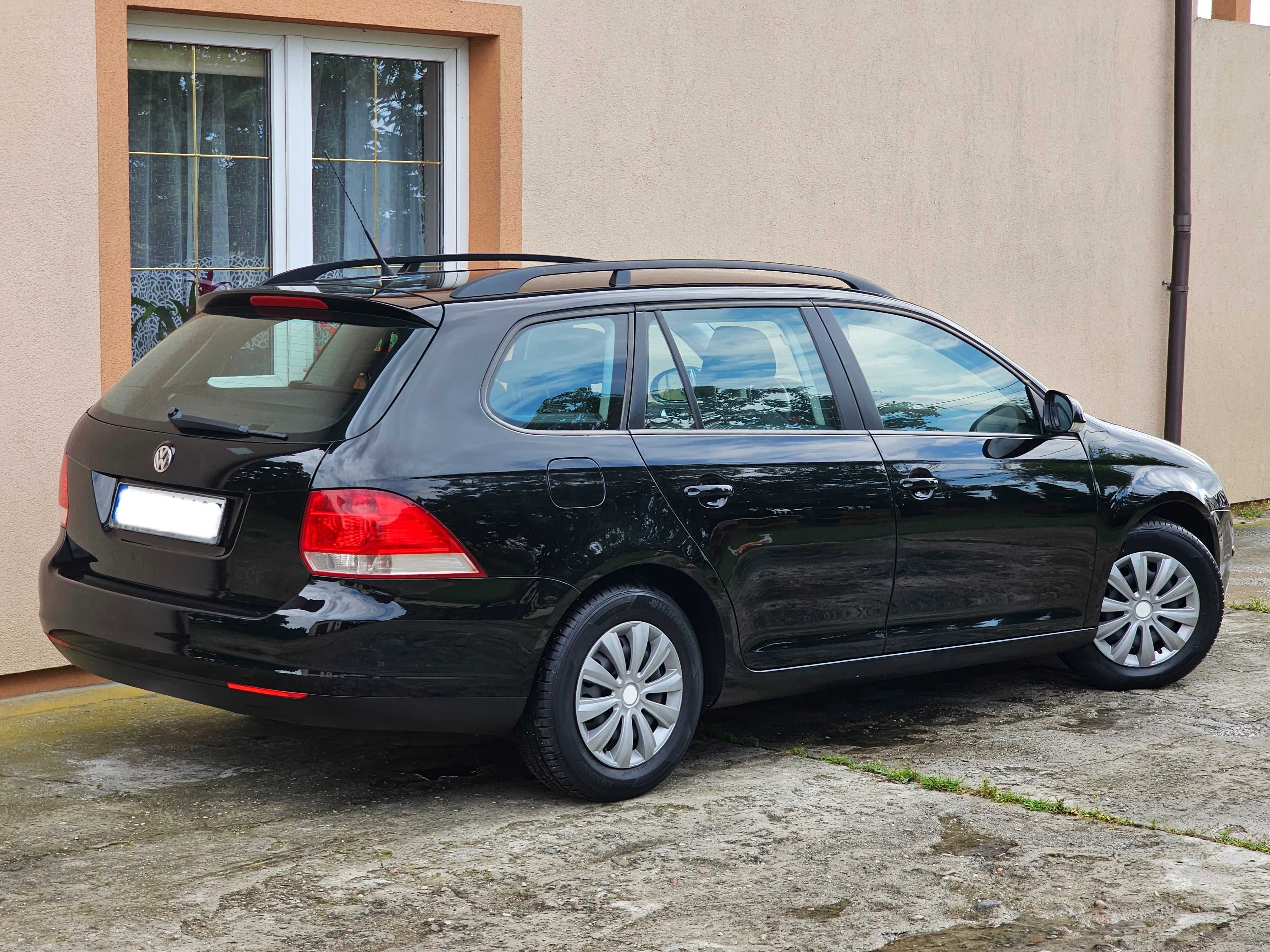 VW Golf 1,6 MPI Benzyna, 2009r. Czarny,Klima,Stan Bardzo Dobry.Polecam