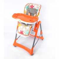 Новый стульчик для кормления Tilly baby оранжевого цвета