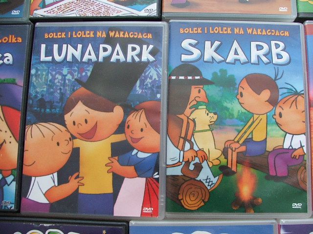 Bolek i Lolek, kolekcja, dvd, Noddy i wiele innych bajek tanio.